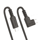 StarTech.com 6.6ft (2m) USB-C Cable, Right-Angled, USB 5Gbps, 100W (5A