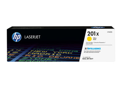 Cartouche de toner LaserJet HP 201X jaune grande capacité d'origine