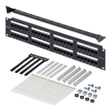 StarTech.com Panneau de brassage 48 ports 2U en rack Cat6, RJ45, UTP, 110 Pun