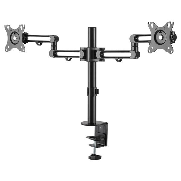 StarTech.com Bras d'écran double pour montage sur bureau - Fixation par pince VESA compatible