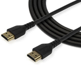 StarTech.com Câble HDMI mince 6 pieds (2m), Premium certifié flexible HDMI