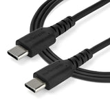 StarTech.com 6.6ft (2m) USB-C Fast Charging Cable, Rugged, Charge & Sy