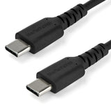 StarTech.com 6.6ft (2m) USB-C Fast Charging Cable, Rugged, Charge & Sy