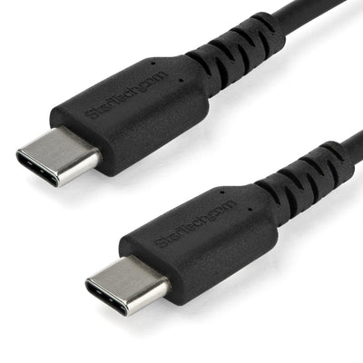 StarTech.com 6.6ft (2m) USB-C Fast Charging Cable, Rugged, Charge & Sy