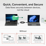 Câble de transfert de données USB Plugable Technologies PC à PC, Compatible avec