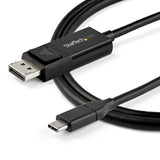 Câble USB C vers DisplayPort 1.4 StarTech.com 3,3 pi (1 m) 8K 60 Hz/4K - Bidi