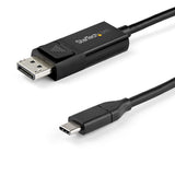 Câble USB C vers DisplayPort 1.4 StarTech.com 3,3 pi (1 m) 8K 60 Hz/4K - Bidi