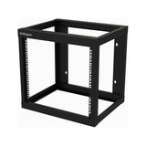 StarTech.com 2-Post 9U Heavy-Duty Wall-Mount Network Rack, 19