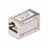 StarTech.com Shielded RJ45 Coupler, Inline Cat6a Coupler, Female to Fe