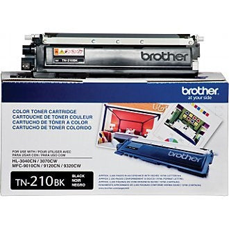 Brother TN-210BK Black Toner Cartridge - 2200 Pages