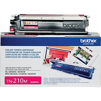 Brother TN-210M Magenta Toner Cartridge - 1400 Pages
