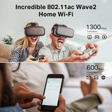 AC1900 WL MU-MIMO WI-FI Router 802.11AC 1300 MBPS 5G 600MBPS 2.4G