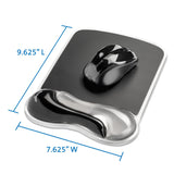 Gel Keybd Wrist Rest BLK/Grey