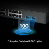 Commutateur géré L2+ TP-Link Omada 16 ports 2,5G et 2 ports 10GE SFP+ avec