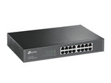 TL-SG1016D 16PORT 10/100/1000M RJ45 DT/RM Switch Metal Case