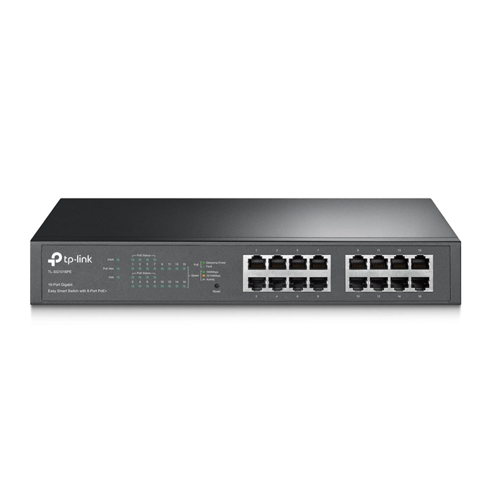16PORT WEB MNG 10/100/1000 8PORT POE+ Stckble Swtch RJ45