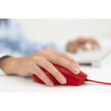 Kensington Pro Fit Wired Washable Mouse - Waterproof Red
