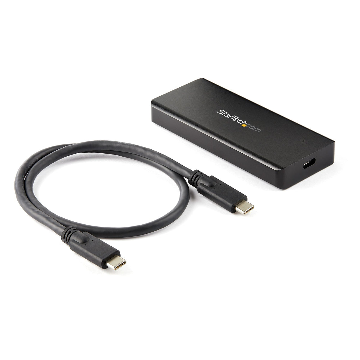 StarTech.com USB-C 10Gbps M.2 NVMe PCIe SSD Enclosure - Rugged Aluminu