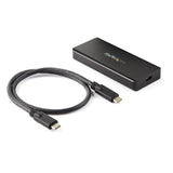 StarTech.com USB-C 10Gbps M.2 NVMe PCIe SSD Enclosure - Rugged Aluminu