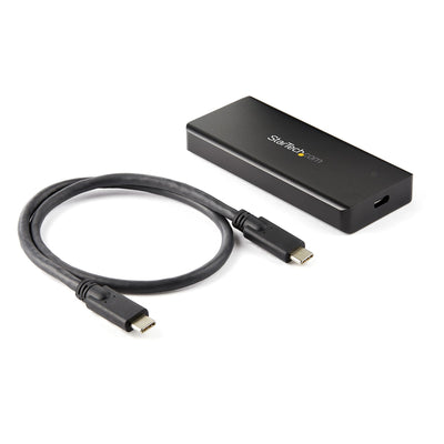 StarTech.com USB-C 10Gbps M.2 NVMe PCIe SSD Enclosure - Rugged Aluminu