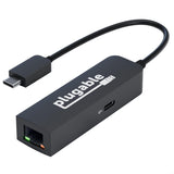 ADAPTATEUR ETHERNET USB-C PLUGABLE 2,5GBPS ADAPTATEUR 100W POWER DELIVERY