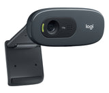 Logitech C270 HD Webcam - 720p with Auto-Adjusting Light