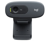 Logitech C270 HD Webcam - 720p with Auto-Adjusting Light