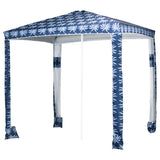 Beach Umbrella, 6.5' Easy-Assembly Sun-Shade Shelter with Sandbags and Carry Bag