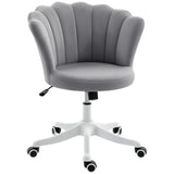 Office Chair, Armless Swivel Desk Chair with Adjustable Height, Tilt Function for Office