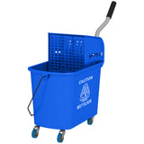 Seau essoreur compact, Seau à roulettes