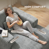 Sofa Bed, Sleeper Chair Bed with Pillow