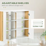 Wall Mounted Medicine Cabinet with Mirror Wall Mirror Cabinet with 3 Doors and Adjustable Storage Shelves