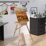 Folding Wood French Artists Easel Set Portable Art Painters Tripod Sketch Craft