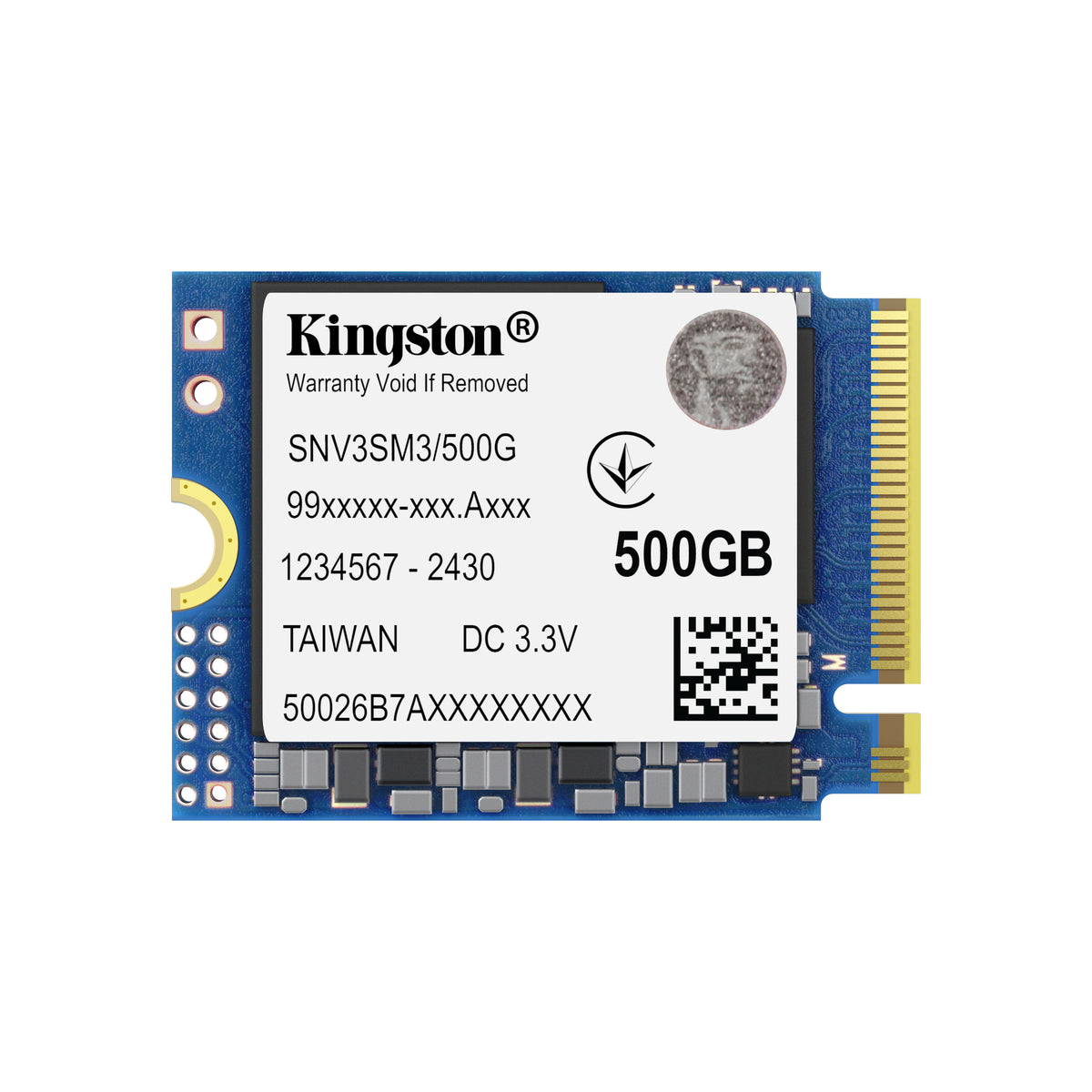 Kingston Technology SSD NVMe M.2 2230 NV3 500G