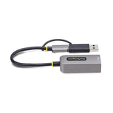 StarTech.com Adaptateur USB-C vers Ethernet avec dongle USB-A, 10/100/1000M