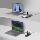 StarTech.com Adaptateur USB-C/USB-A vers M.2 NVMe et SATA 2,5po/3,5po, 10G