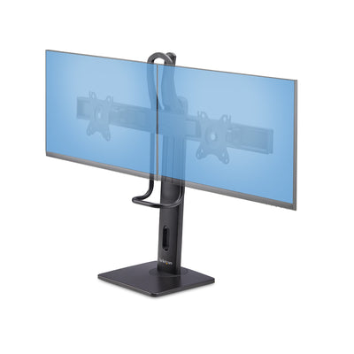 StarTech.com Crossbar Dual Monitor Desk Stand For Double 27-inch Scree