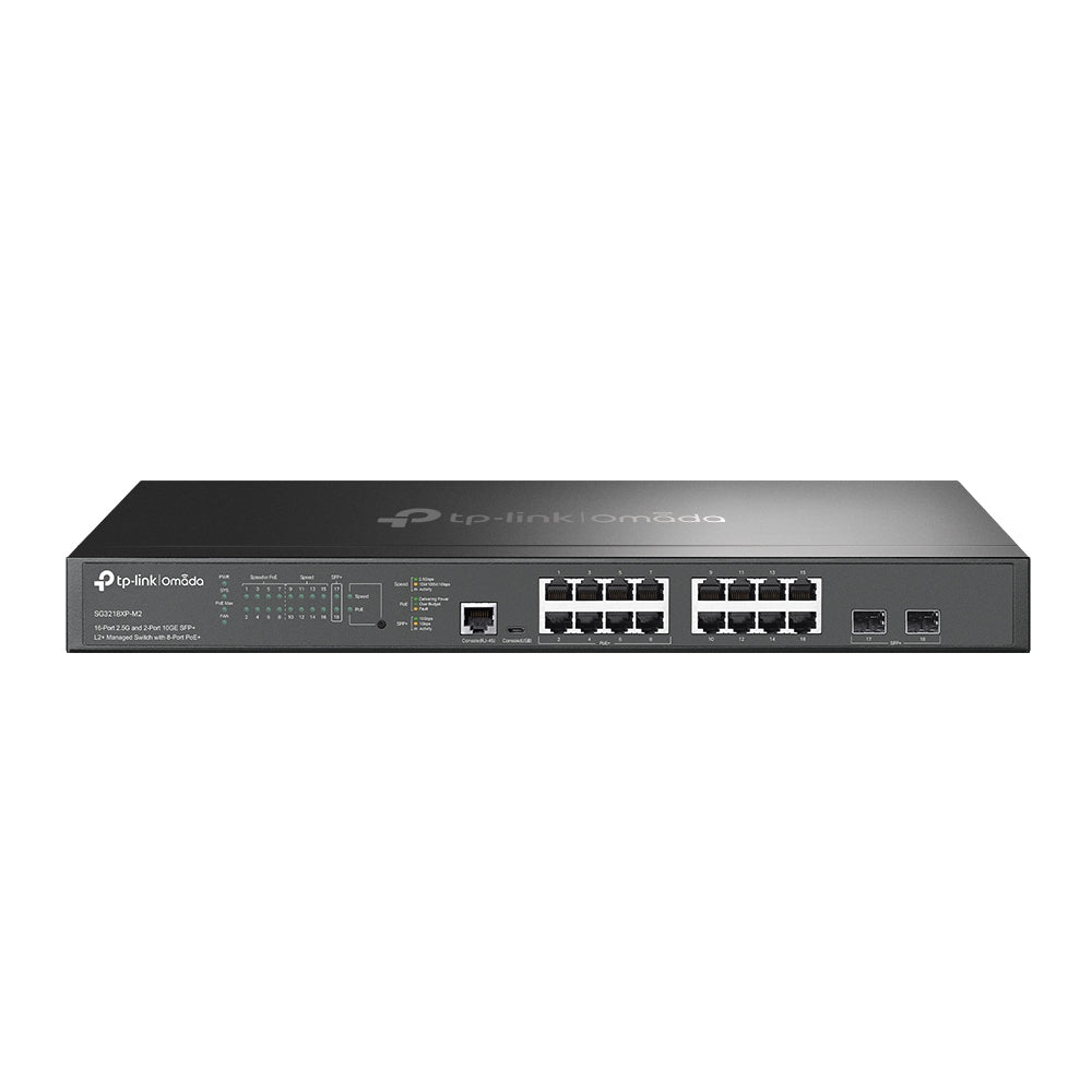 Commutateur géré L2+ TP-Link Omada 16 ports 2,5G et 2 ports 10GE SFP+ avec