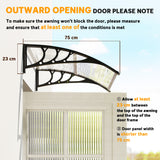 Window Awning Door Canopy