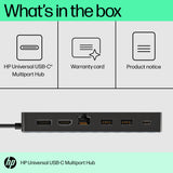 Concentrateur multiport USB-C universel HP