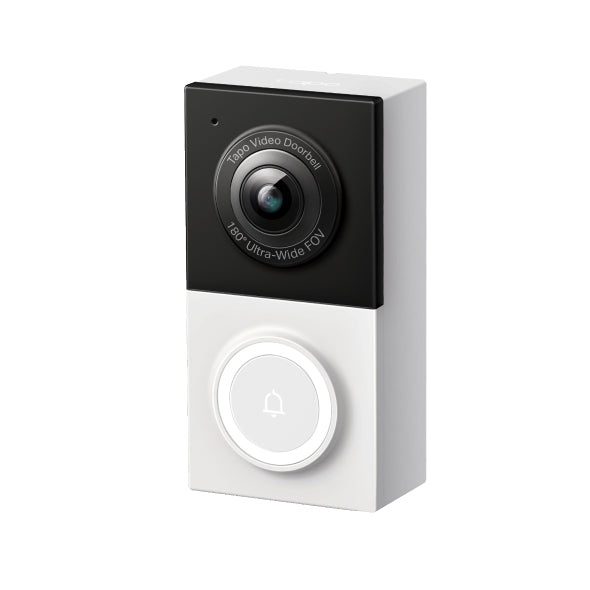 TP-Link Tapo Sonnette Vidéo Filaire Intelligente Noir, Blanc