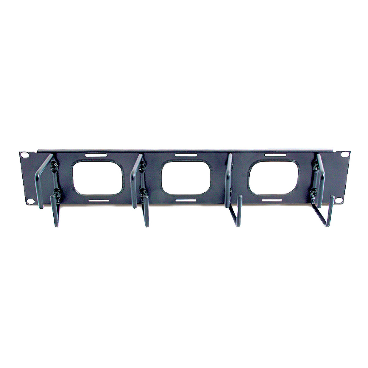APC Horizontal Cable Organizer 2U with pass-through holes