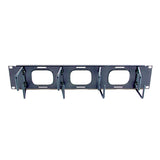 APC Horizontal Cable Organizer 2U with pass-through holes