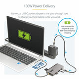 Adaptateur multiprise StarTech.com USB-C triple moniteur, Dual 4K 60Hz + 4K
