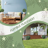 Artificial Plants Faux Lavender Set of 2