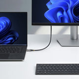 10FT USB4 CABLE BLACK USB-IF CERTIFIED 4K120/DP2.1/60W/20GBPS