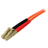 StarTech.com 2m Fiber Optic Cable - Multimode Duplex 50/125 - LSZH Fib