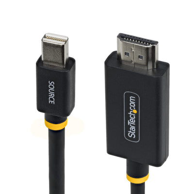 StarTech.com 3ft (91cm) Mini DisplayPort to HDMI Adapter Cable, 4K 60H