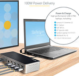 StarTech.com USB-C Quad Monitor Docking Station for MacBook Pro/Air M1