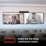 Poly - Studio X70 Video Bar for Large Conference Rooms Poly (Plantroni